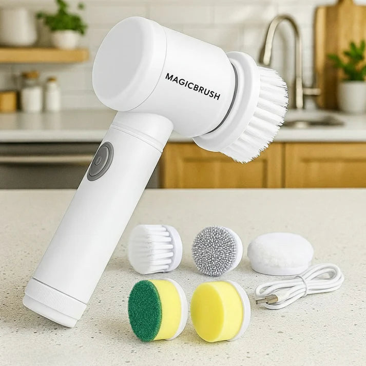 MagicBrush 5 in 1 electric scrubber