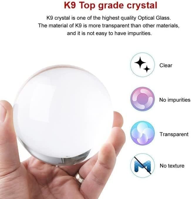 3D Galaxy Crystal Ball Night Lamp – USB-Powered LED with Wooden Base