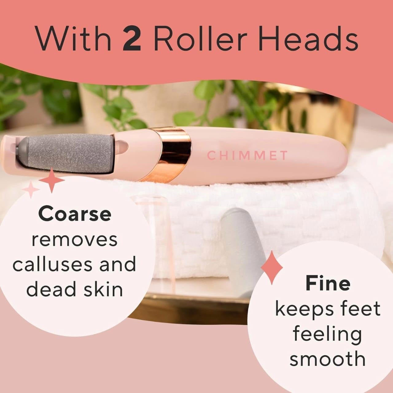 Professional Electric Callus Remover & Foot Scrubber – Smooth, Effortless Pedicure