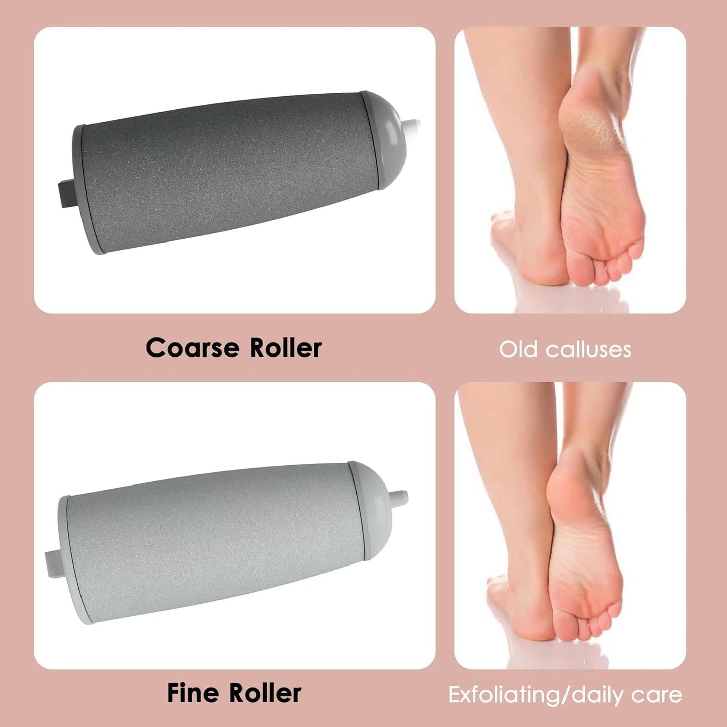 Professional Electric Callus Remover & Foot Scrubber – Smooth, Effortless Pedicure